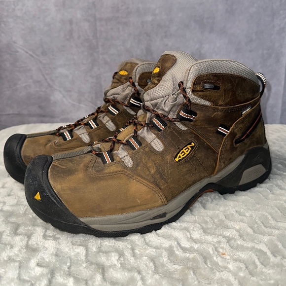 Keen Other - KEEN Utility Men's Detroit Xt Mid Soft Toe Waterproof Work Boots Sz 13 D Mens